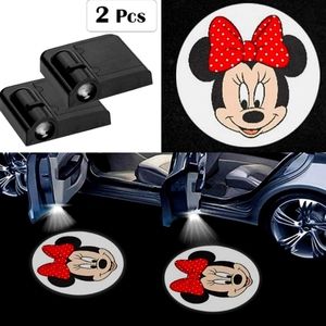 New Minnie Mouse car door projector lights.No tools needed.